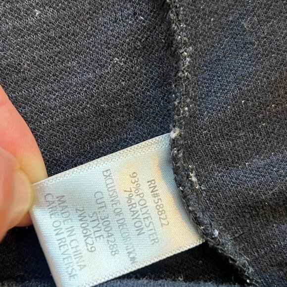 Max Studio Women Size 2X Black/White Shawl Collar Textured Jacquard Jacket - Picture 7 of 8